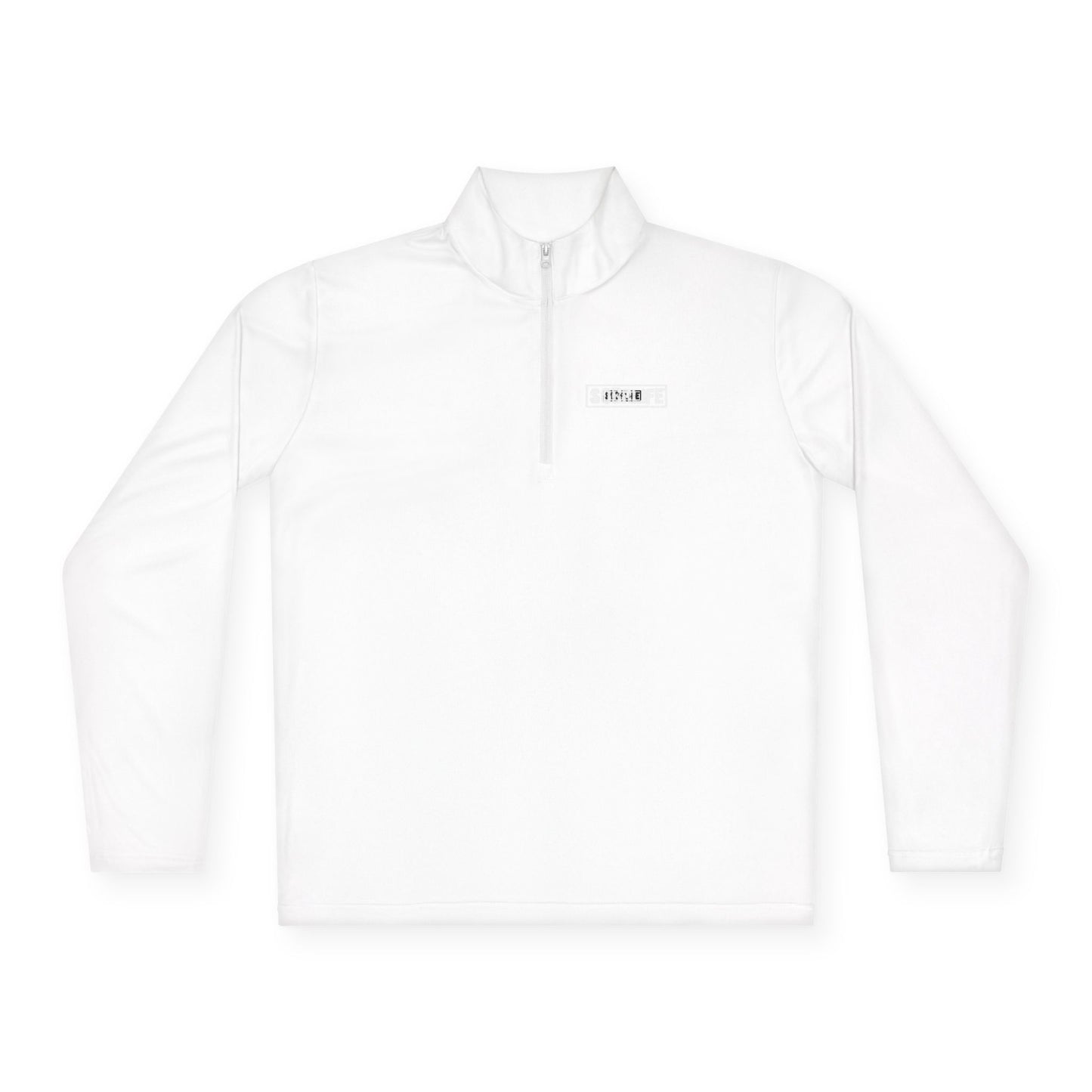 Black Sober Quarter-Zip Pullover | Recovery Clothing for the Clean Life