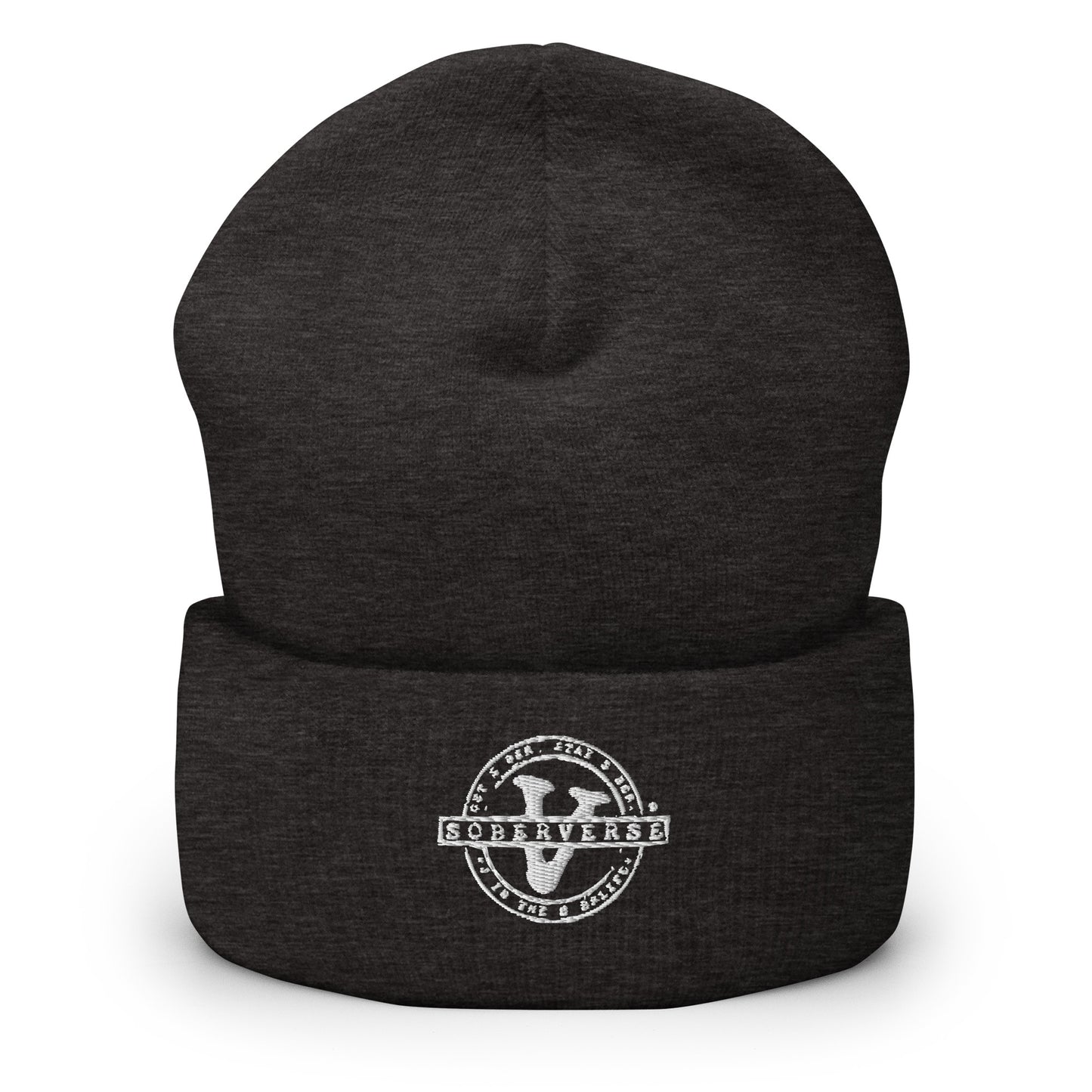 Soberverse Cuffed Beanie