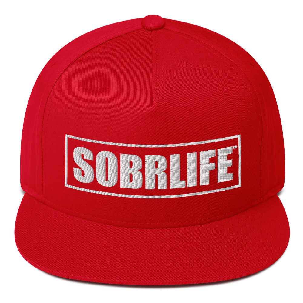 SobrLife Flat Bill Cap