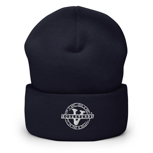 Soberverse Cuffed Beanie